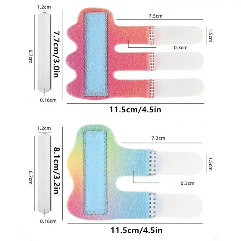 Finger Splint Brace – Mallet & Index Middle Finger Support Finger Splint Brace PLUSH