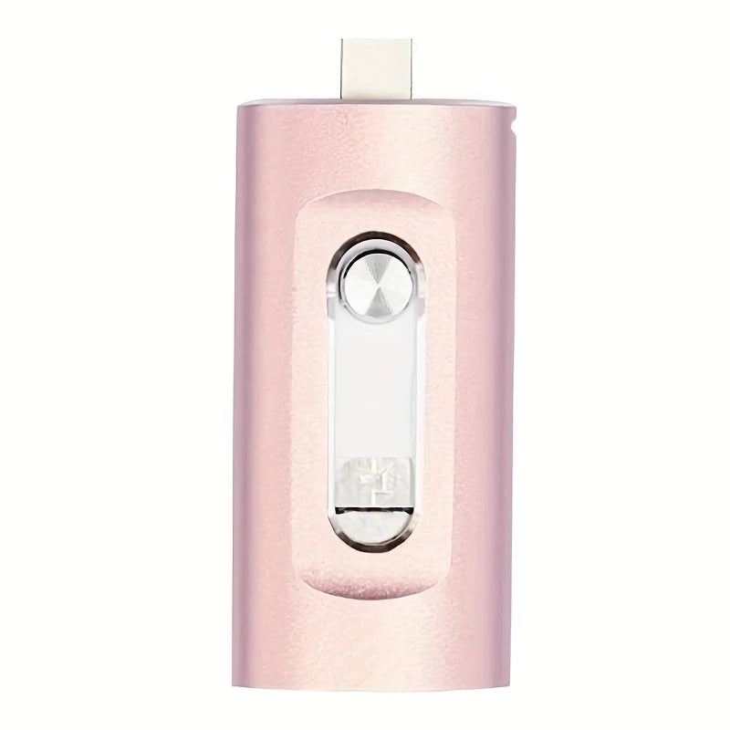 4-in-1 USB 3.0 Type-C Flash Drive 16GB | iPhone Android PC USB Flash Drive PLUSH pink 16 GB