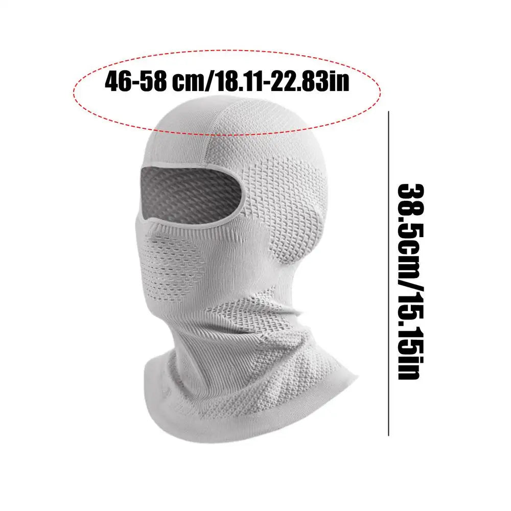 Winter Full Face Cover – Cycling, Skiing & Outdoor Mask Face Cover Balaclava PLUSH Gray
