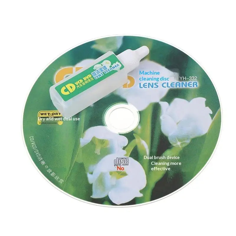 CD DVD VCD Player Lens Cleaner Kit – Clear Sound & Picture Lens Cleaner Kit PLUSH 1set