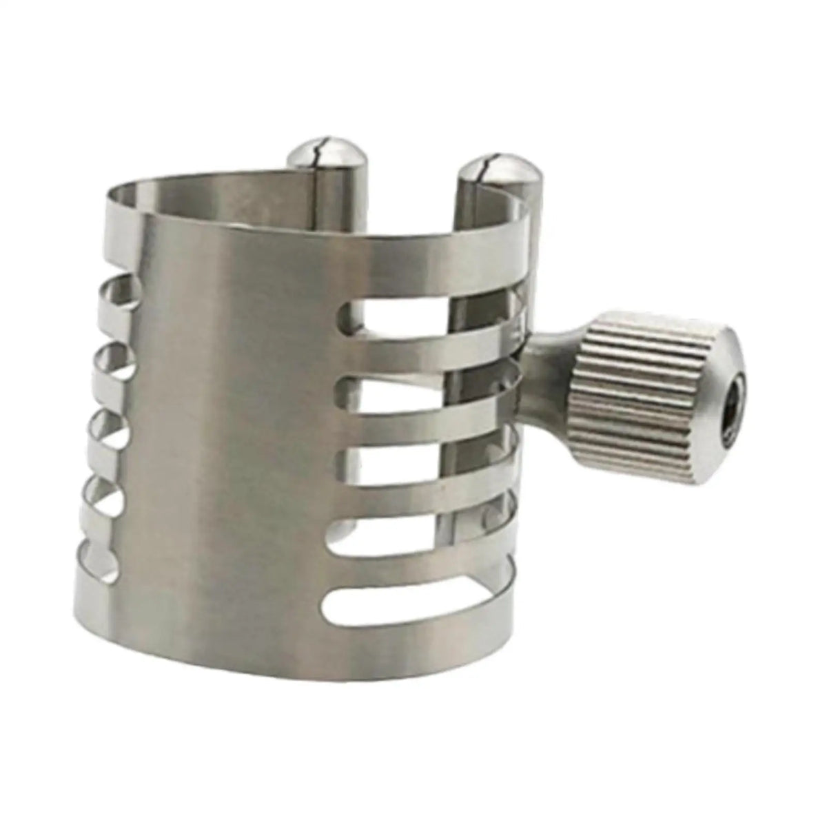 Saxophone Mouthpiece Ligature Metal Clip – Stainless Steel Fastener Saxophone Ligature Clip PLUSH altosax