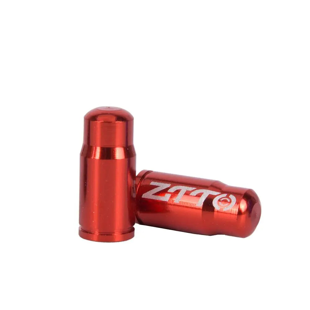 Aluminum Presta Valve Caps for Mountain Bikes – 2pcs Bicycle Valve Caps PLUSH