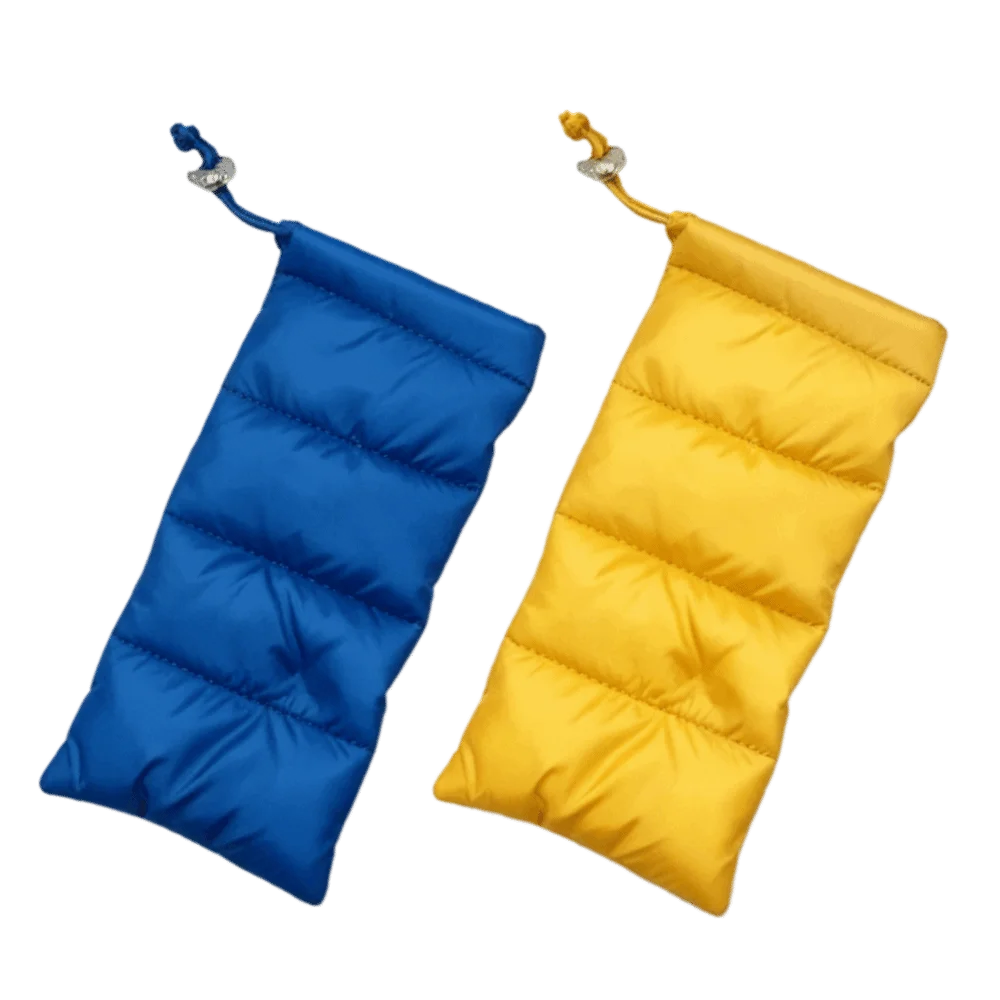 Quilted Padded Eyeglass Case – Soft Drawstring Glasses Bag Eyeglass Case PLUSH
