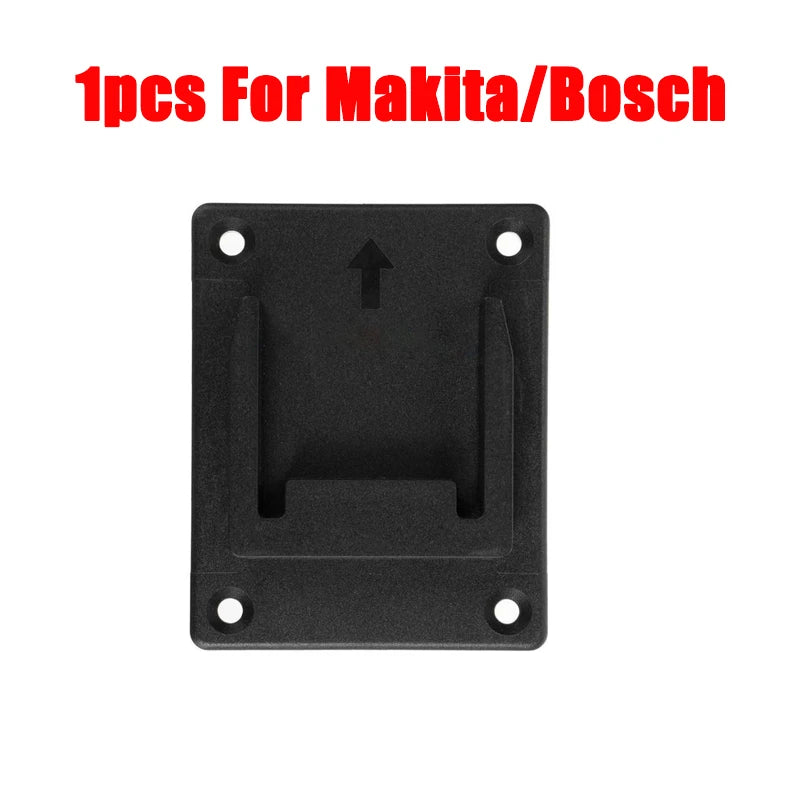 18V Battery Wall Mount Holder for Makita Bosch Dewalt Milwaukee Battery Wall Mount Holder PLUSH For Makita Bosch 1 China Mainland
