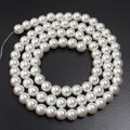 Baroque Shell Pearl Loose Beads – Vintage Beige DIY Jewelry Shell Pearl Beads PLUSH 10mm