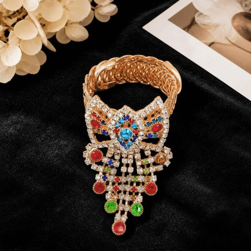 Luxury Rhinestone Beaded Pet Necklace for Rabbit, Duck & Goose Pet Necklace PLUSH Style 7