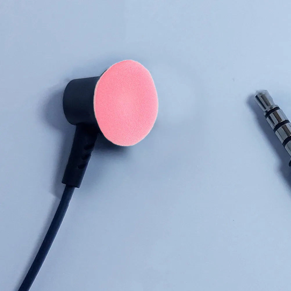 100pcs Soft Sponge Earbud Covers – Replacement Cushion Pads Earbud Cushion Covers PLUSH