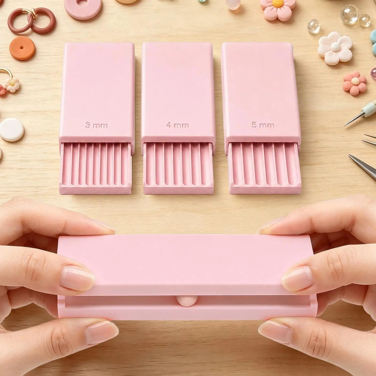 Clay Ball Maker 2–5mm Bead Rolling Mold | DIY Jewelry Tool Clay Bead Roller PLUSH