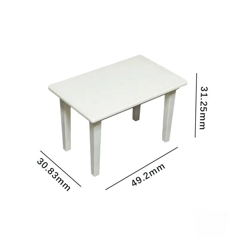 1:12 Dollhouse Miniature Retro Sofa Set – Living Room Furniture Dollhouse Furniture Set PLUSH