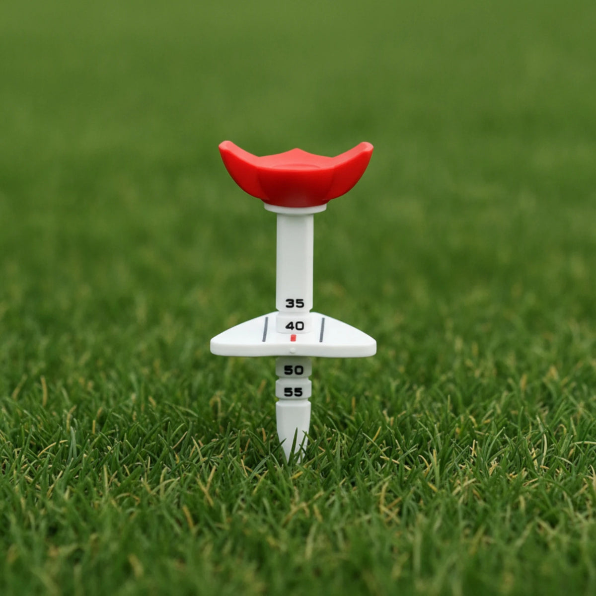 Adjustable Height Golf Tee – Stable, Reusable & Long-Lasting Adjustable Golf Tee PLUSH
