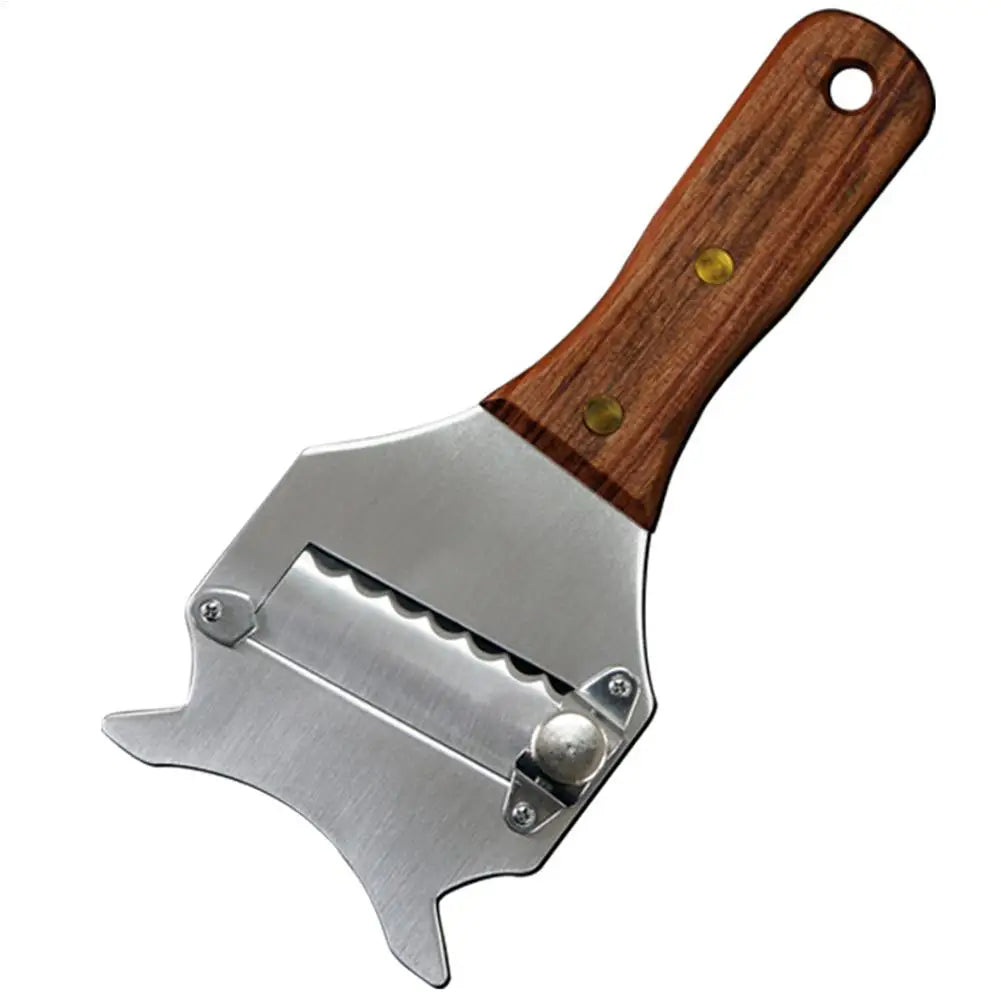 Stainless Steel Truffle & Cheese Slicer | Adjustable Blade Cheese & Truffle Slicer PLUSH