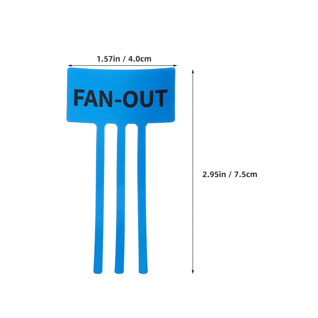 AC Airflow Indicating Stickers 10 Sheets – Self-Adhesive Vent Decals HVAC Vent Stickers PLUSH