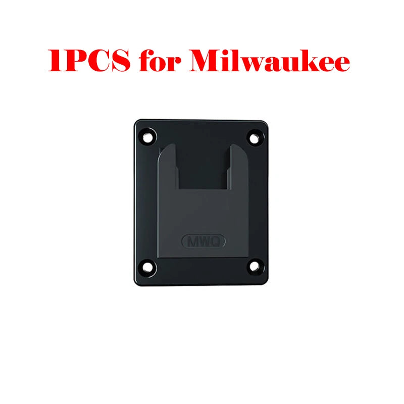 18V Battery Wall Mount Holder for Makita Bosch Dewalt Milwaukee Battery Wall Mount Holder PLUSH For Milwaukee 1 China Mainland