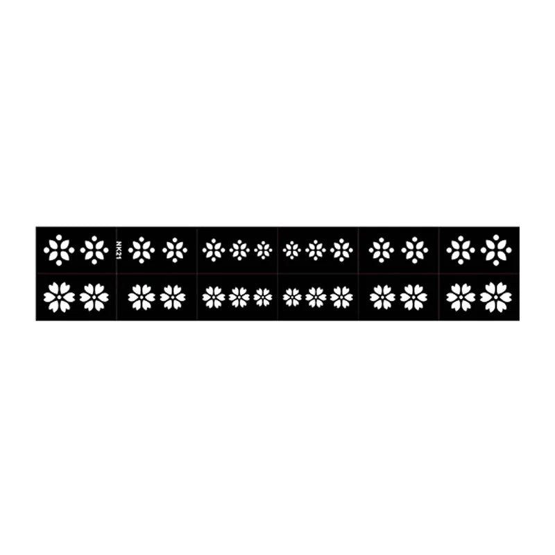 Nail Art Stencils – French Manicure Spray Template 3D Nail Art Stencils PLUSH NK21