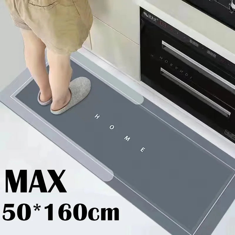 Anti-Slip Water-Absorbing Floor Mat – Kitchen Bath Hallway Rug Non-Slip Floor Mat PLUSH