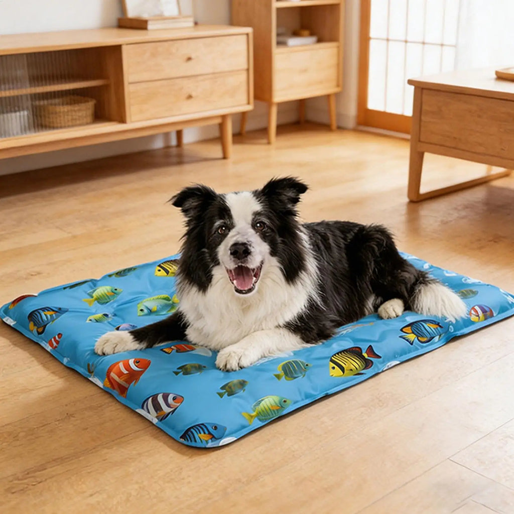 Pet Cooling Mat for Dogs & Cats – Washable Self-Cooling Pad Pet Cooling Mat PLUSH