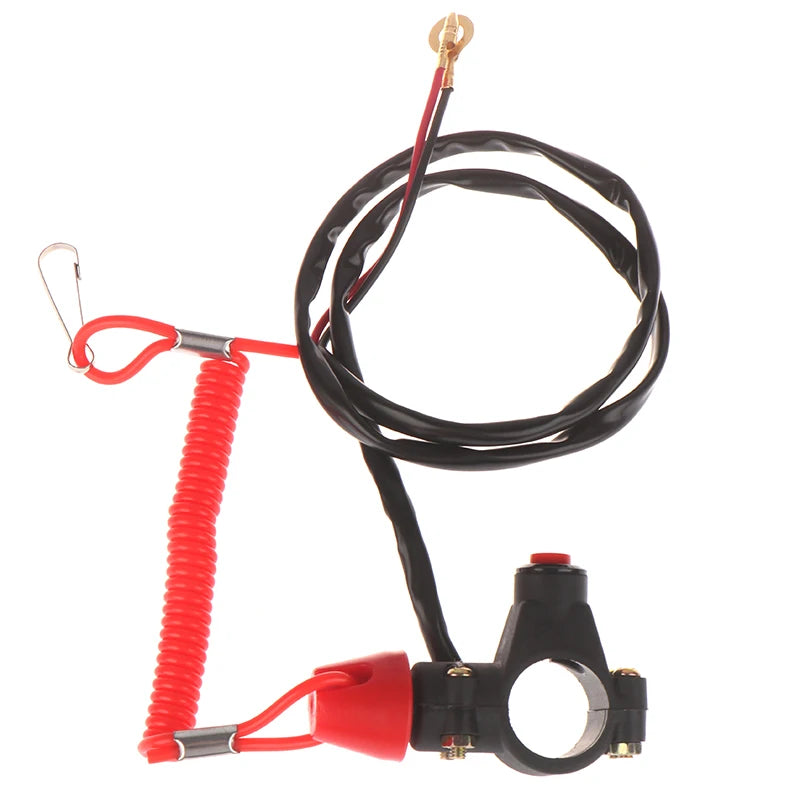 Tether Lanyard Emergency Engine Kill Switch – Motorcycle & Boat Engine Kill Switch PLUSH