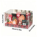 25pcs Christmas Advent Calendar Boxes – Snowman Candy Gift Set Advent Calendar Boxes PLUSH Type B Empty Box M