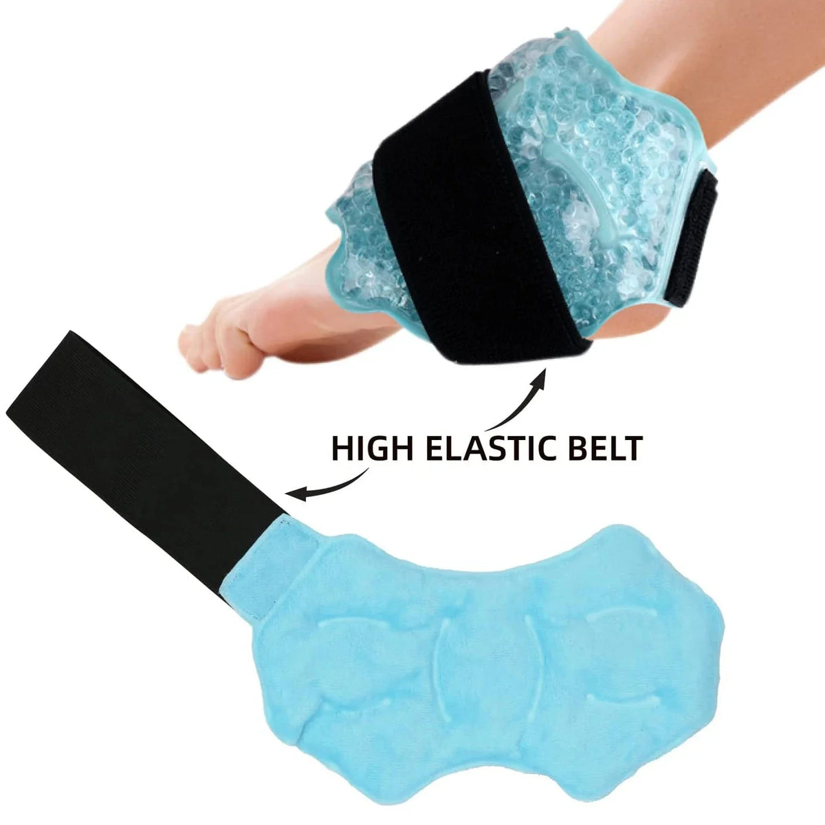 Reusable Hot & Cold Gel Pack – Ankle, Knee, Arm & Leg Wrap Hot Cold Gel Pack PLUSH