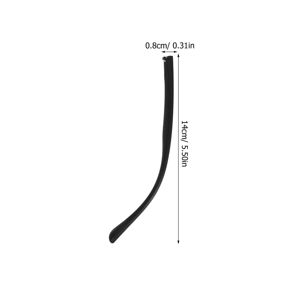 Universal TR90 Eyeglass Temple Arms Replacement – 1 Pair Eyeglass Temple Replacement PLUSH 14X0.8X0.7CM