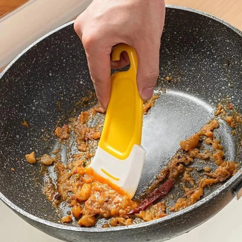 Silicone Kitchen Scraper & Cleaning Spatula – Eco-Friendly Kitchen Scraper Spatula PLUSH