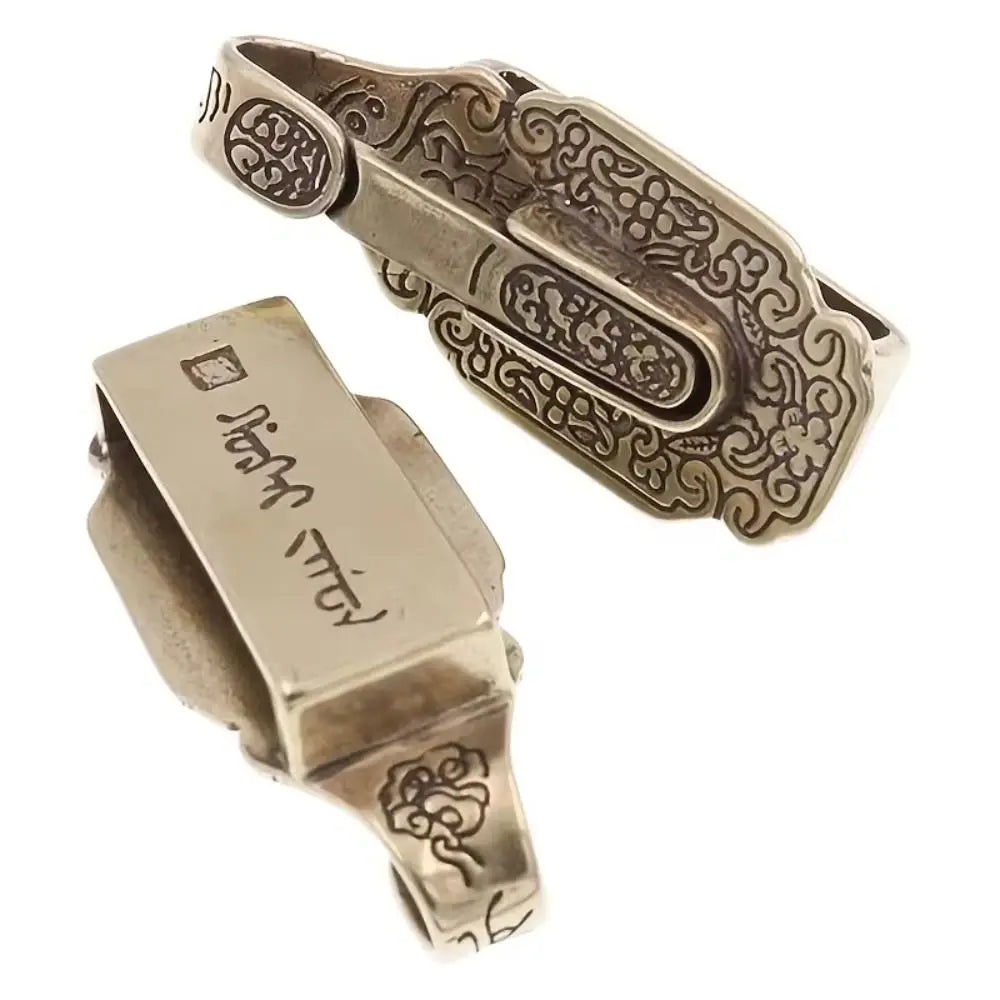 Solid Brass Belt Buckle Snap Clasp Key Ring – DIY Leather Craft Brass Snap Clasp PLUSH