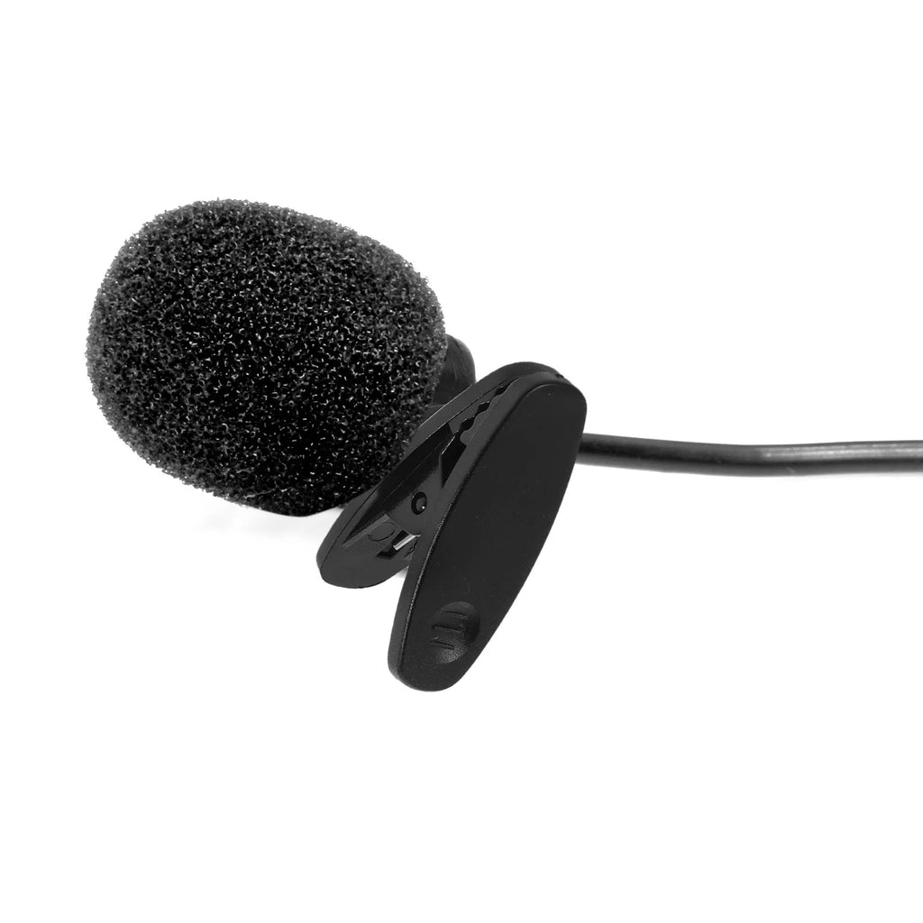 10pcs Rotating Lavalier Mic Clips – Black Lapel Microphone Clips Microphone Clip PLUSH