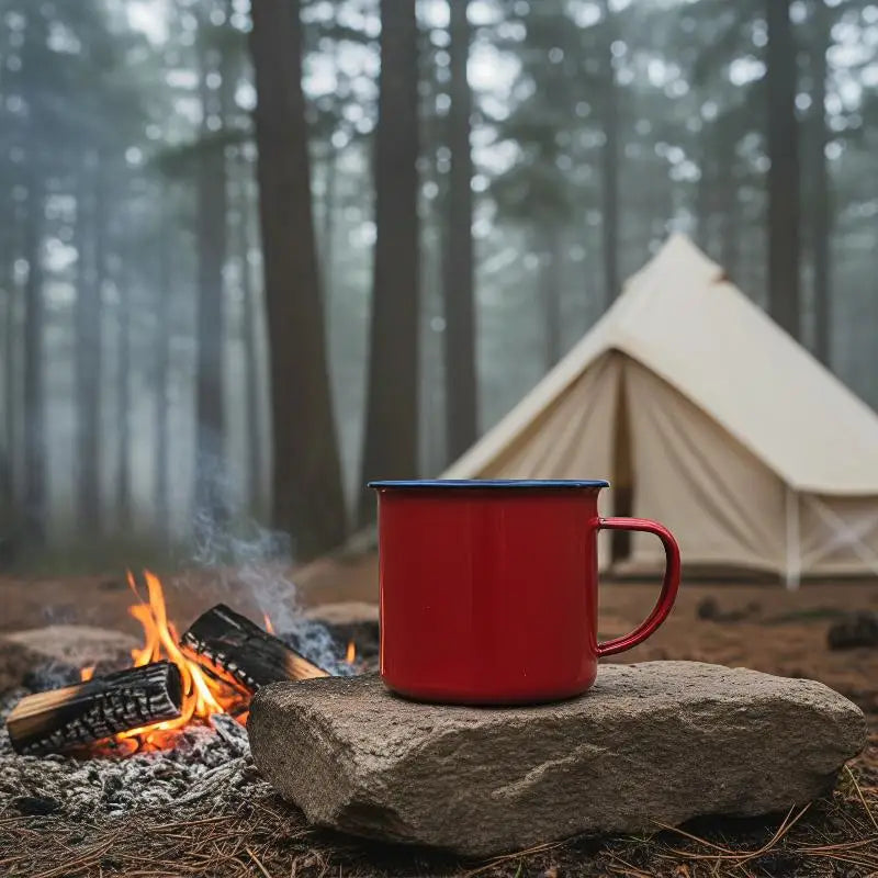 Enamel Coffee Mug Shatterproof Custom Logo – 5 Colors Enamel Coffee Mug PLUSH