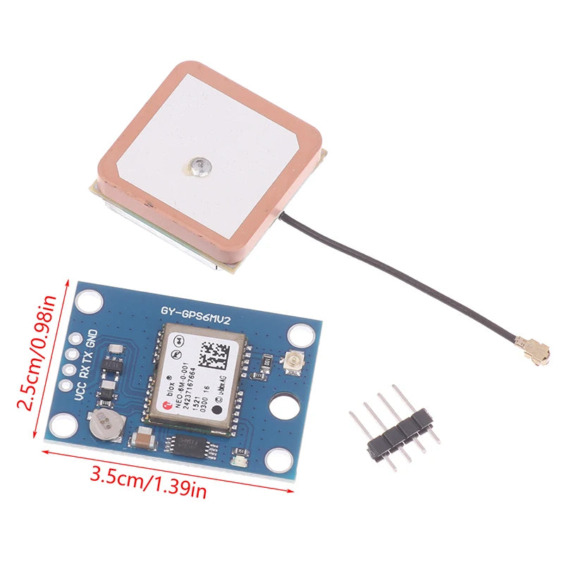 NEO-6M GPS Module GY-GPS6MV2 with Ceramic Antenna | APM2.5 GPS Module PLUSH