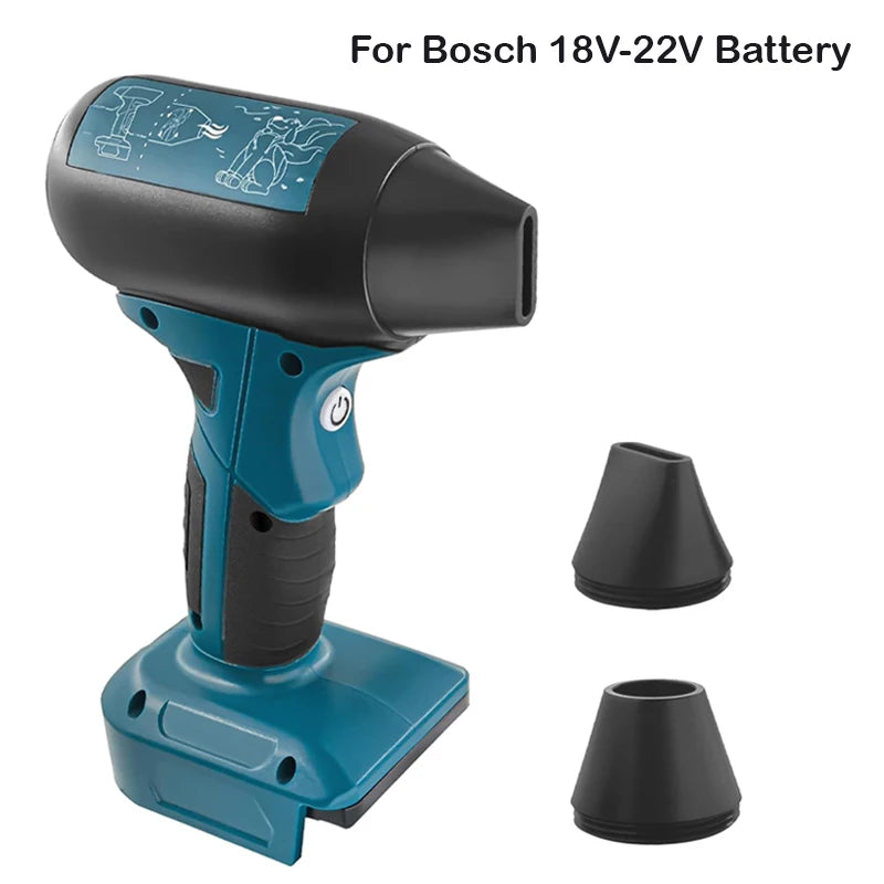 ZWINCKY 130000RPM Cordless Turbo Jet Blower | Makita DeWalt Bosch Cordless Blower Fan PLUSH For Bosch China Mainland