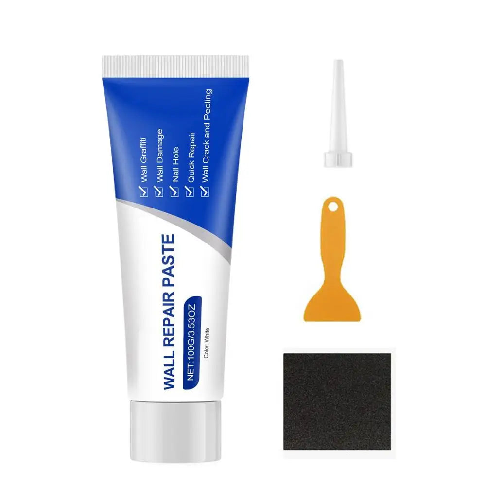 Wall Repair Cream Kit with Scraper – Waterproof & Mould-Proof Wall Repair Kit PLUSH 100g