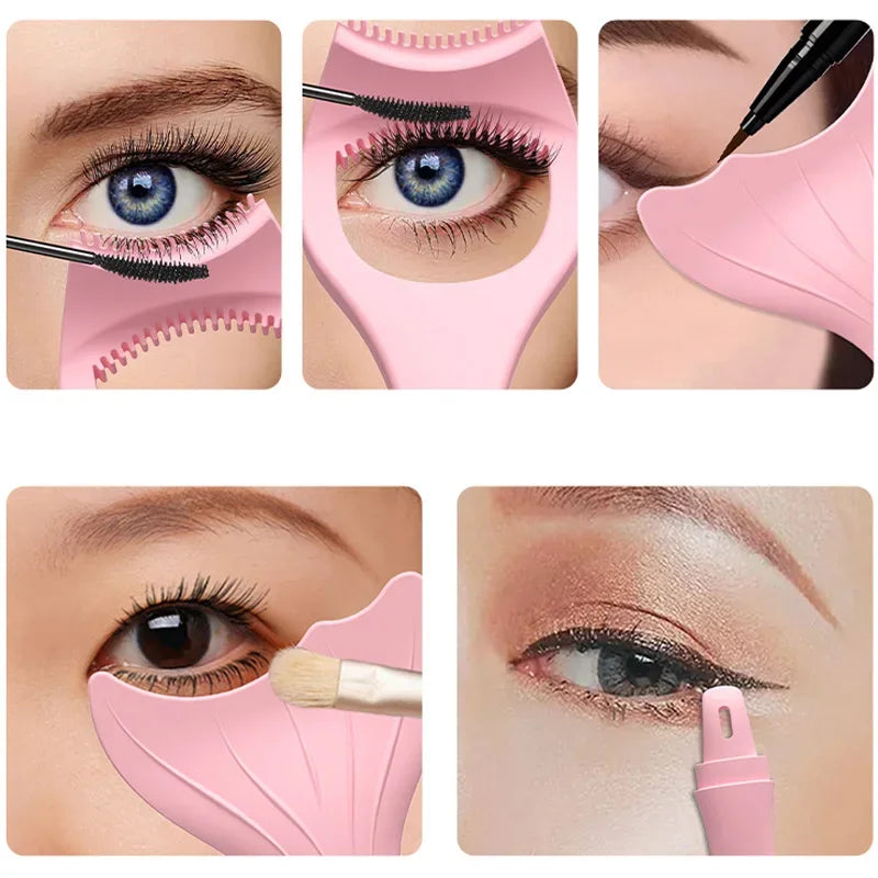 Silicone Eyeliner Stencil Winged Tip & Makeup Guide Template Eyeliner Stencil Tool PLUSH