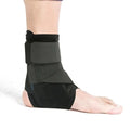 Adjustable Ankle Brace – Breathable Elastic Foot Support Wrap Ankle Support Brace PLUSH M-Left Foot