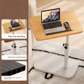 Rotatable Adjustable Laptop Stand Desk for Bed – Wood Laptop Bed Desk PLUSH Wood Color