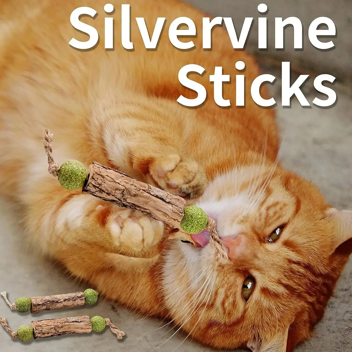 Natural Catnip Molar Stick – Cat Dental Chew Toy & Snack Cat Chew Toy PLUSH
