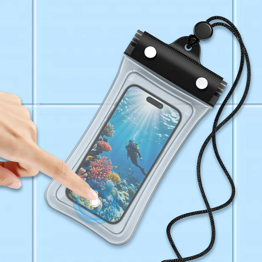 Waterproof Phone Dry Bag with Lanyard – Touch Screen Pouch Waterproof Phone Pouch PLUSH