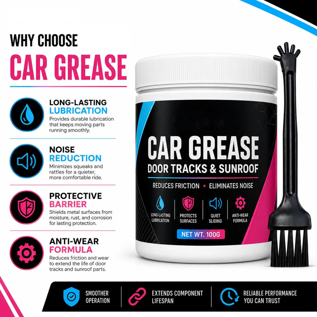100g Multipurpose Car Grease Lubricant for O-Rings & Seals Automotive Grease Lubricant PLUSH