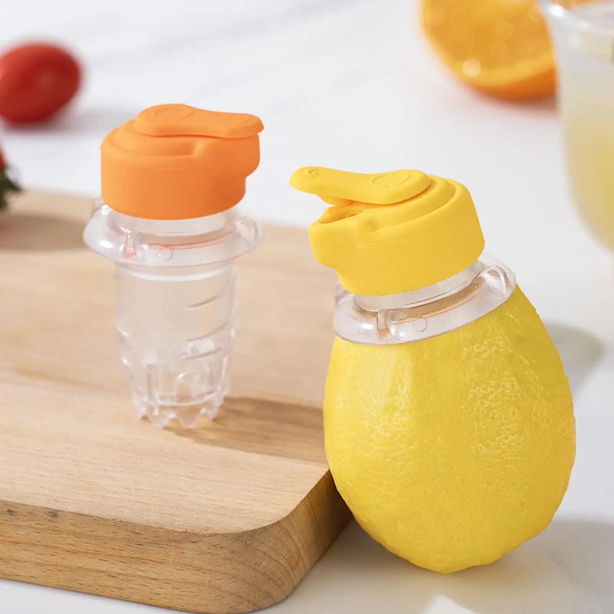 Manual Lemon Squeezer 2-Piece Citrus Juicer Set | Kitchen Tool Citrus Juicer Set PLUSH