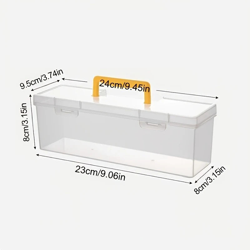 Multi-Compartment Tool Parts Storage Box Organizer Set Tool Parts Organizer PLUSH Transparent-1pc