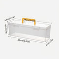 Multi-Compartment Tool Parts Storage Box Organizer Set Tool Parts Organizer PLUSH Transparent-1pc