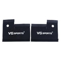 Bicycle Front Fork Protector Wrap Cover – Nylon Guard Pad Bike Fork Protector PLUSH black