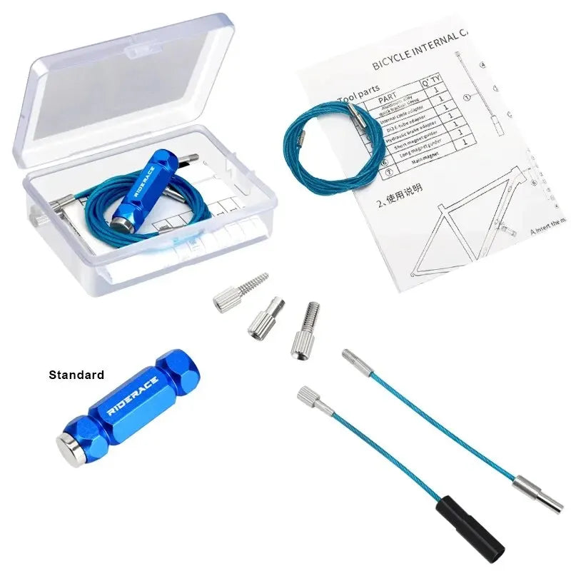 Bike Internal Cable Routing Kit – MTB & Road Frame Tool Bike Cable Routing Tool PLUSH
