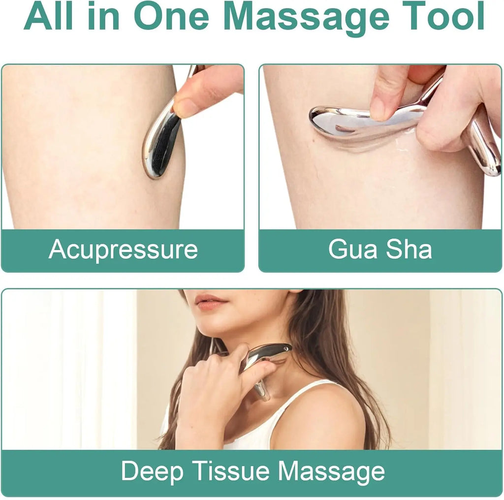 Trigger Point Massage Tool – Gua Sha & Acupressure Thumb Saver Massage Tool PLUSH