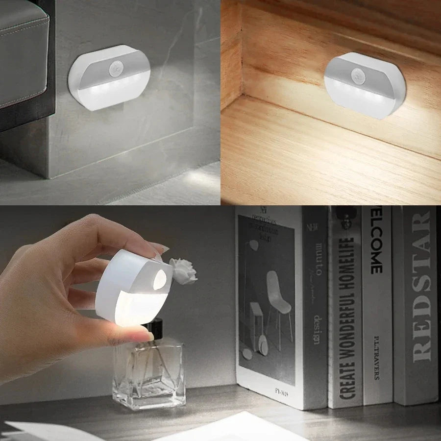 LED Motion Sensor Night Light – Kitchen, Closet & Bathroom Motion Sensor Night Light PLUSH