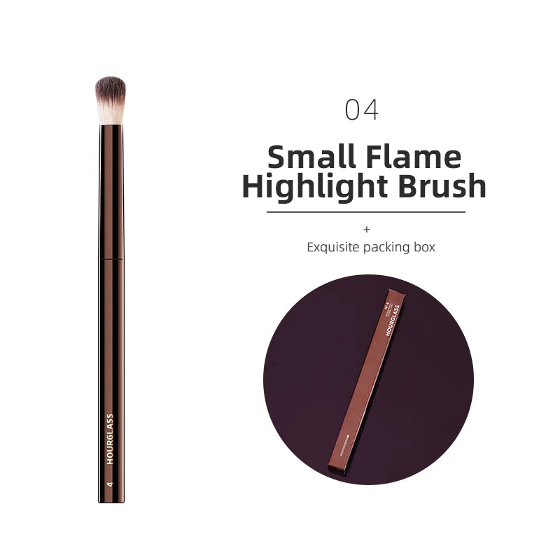 Hourglass Professional Retractable Makeup Brush Set Professional Makeup Brush PLUSH 04