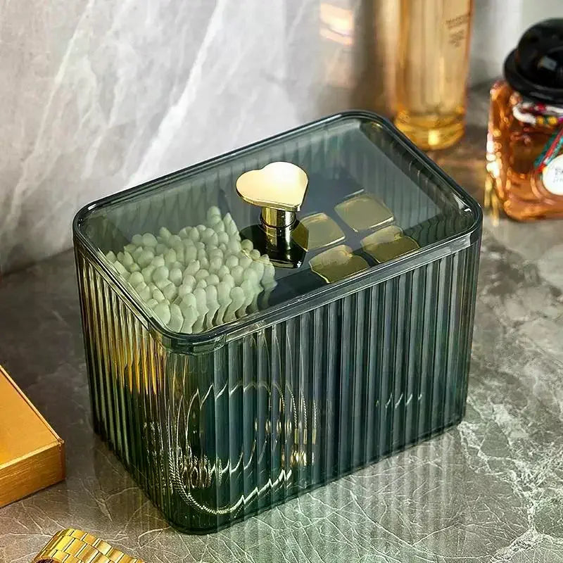Acrylic Cosmetic Organizer Storage Box – Dust-Proof Desktop Cosmetic Storage Box PLUSH