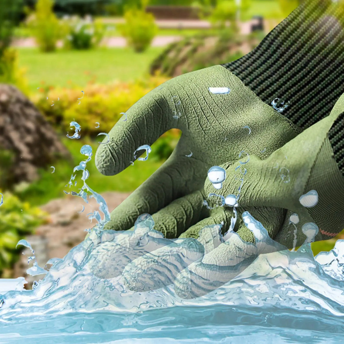 Waterproof Thorn-Proof Gardening Gloves – Non-Slip Garden Work Gardening Gloves PLUSH