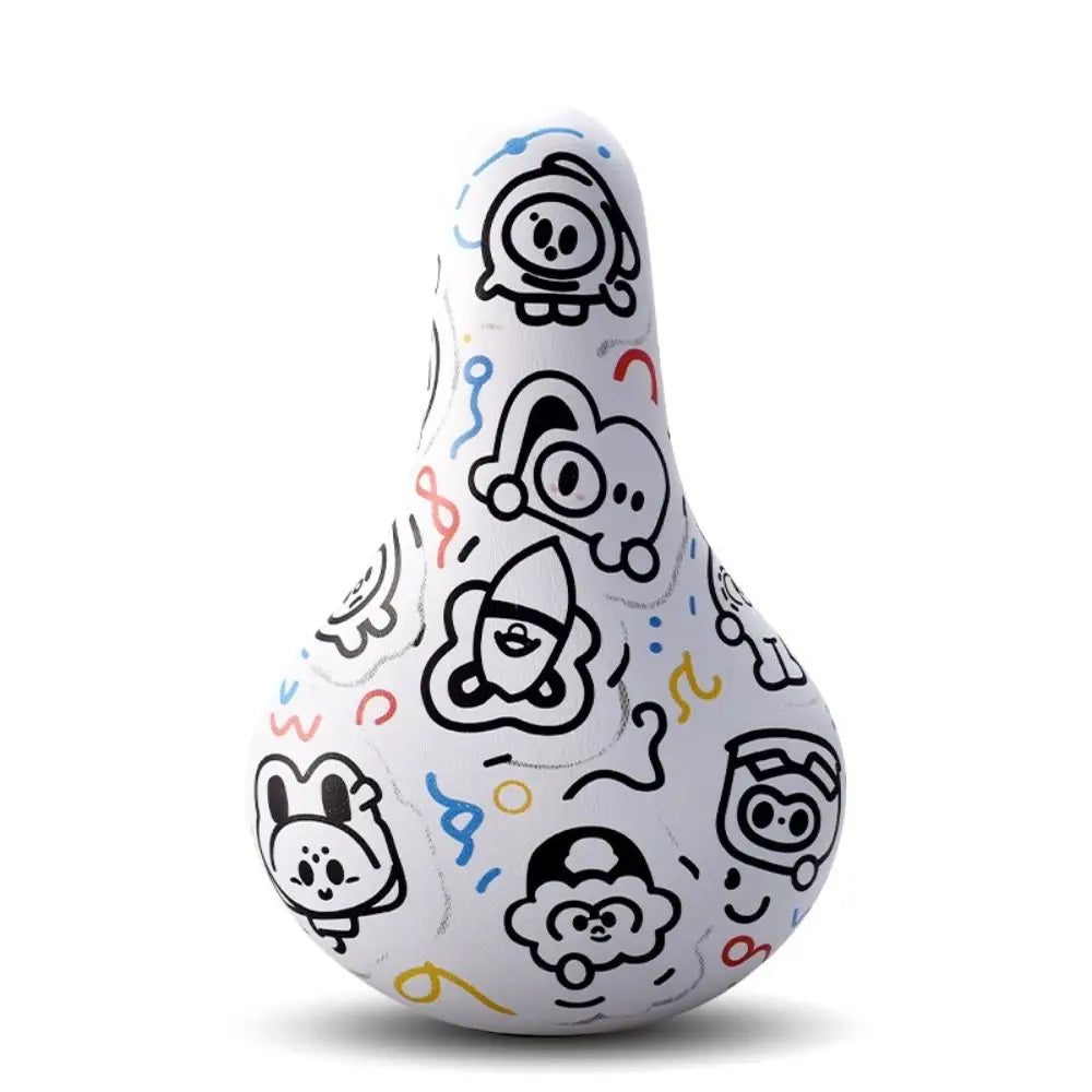 Kids Cartoon Bicycle Saddle – Soft PU Foam Bike Seat Kids Bike Saddle PLUSH