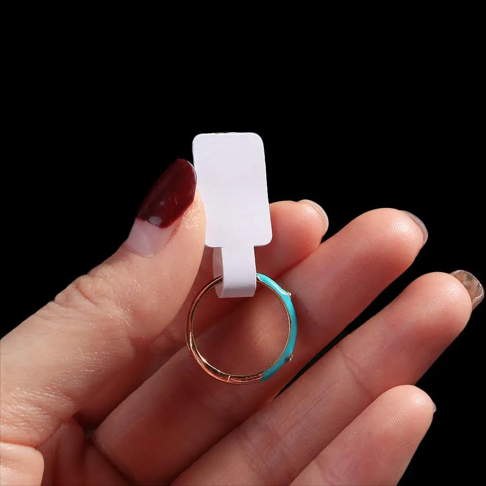 100pcs Jewelry Price Tag Stickers – Ring & Necklace Labels Jewelry Price Tags PLUSH