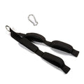 Tricep Pull Down Rope – Anti-Slip Neoprene Foam Grip Cable Rope Attachment PLUSH Black